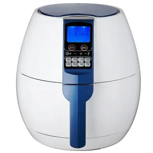 Home Gift Mini Healthy Oil Free LCD Display Hot Power Air Circulation Air Fryer For Kitchen