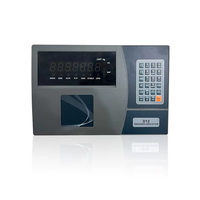 Indicador de Peso Digital para Básculas de Camiones, Celda de Carga para Básculas de Suelo, Indicador de Peso Industrial D12 de Acero Inoxidable con Pantalla LCD