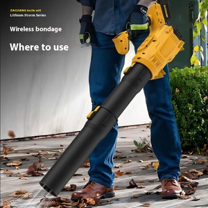 Souffleur sans fil Lanceforce 21V, sans balais, batterie lithium rechargeable, outil industriel pour le bricolage, élimination des feuilles, de la neige et de la poussière - Product Image 2