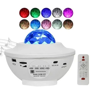 Luz Nocturna LED con Proyector de Estrellas Láser USB para Dormitorio, Luces de Proyección Navideñas para Exteriores - Product Image 2