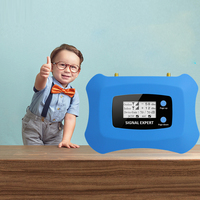 Amplificador de Señal de Celular para Interiores AS-G3, 70dB, 900MHz, GSM, con Pantalla LCD en Tiempo Real, Cobertura del 300%, Compatible con 4G