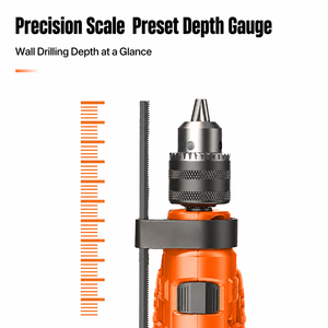 220V Household Drill, Corded European Standard Multi-functional Power <b>Tool</b>, <b>Small</b> Drill PICUSDZ12 European Standard Compliant Wi - Product Image 2