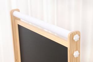 Kindermeubilair Multifunctioneel 4-in-1 houten tekenbord voor peuters, dubbelzijdig wit bord en schoolbord - Product Image 6