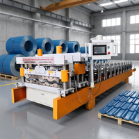Machine de formage à froid de panneaux métalliques automatiques HaiDe pour la production de tôles de toiture en acier coloré