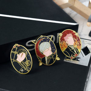 Insignias de cazador de estrellas de Cultura de grupo de fans personalizadas baratas de la LOW-MOQ, recuerdos, espectáculo de K-Pop, películas, televisión, animación, pertenencia a mercancías - Product Image 1