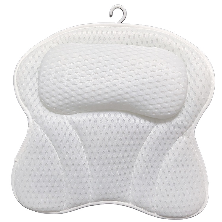 Волнистая дышащая подушка для ванны с воздушной сеткой 4D в форме бабочки, спа-ванна премиум-класса, 7 присосок