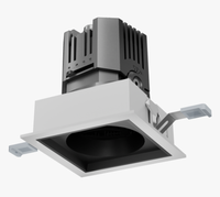 Spot encastré LED à longue durée de vie, angle réglable, pour projets commerciaux et résidentiels