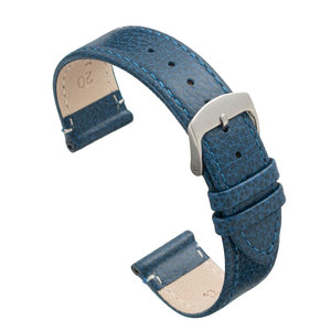 สายนาฬิกาหรูหรา Diloy สายหนังลูกวัวสไตล์วินเทจ22มม. พร้อมลายควายแกะสลักขนาด18มม. - Product Image 5