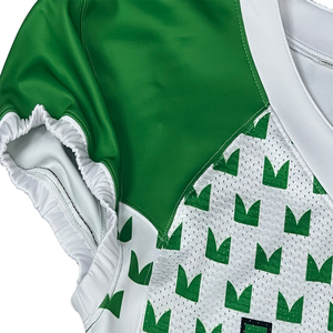 Usine originale 12 Panneau Jeunes Ensemble pour Enfants Hommes Maillot Football Uniformes Sublimation Équipe Spandex Football Américain <span class=keywords><strong>T</strong></span> <span class=keywords><strong>Shirt</strong></span> - Product Image 4