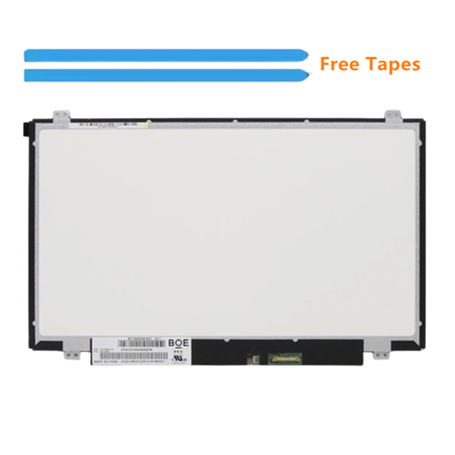 NT140WHM-N41 V8.0  14 Inch Screen for HP Elitebook 840 G3 30 Pins HD 1366x768 Glossy LED Panel