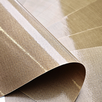 Tissu en verre E enduit de PTFE, tissage sergé, sans alcali, résistant à la chaleur, antiadhésif, pour cylindre de séchage de machine d'impression