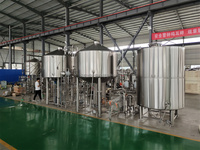 Système de brassage de bière automatique de grande taille Brasserie Équipement de brassage industriel