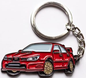 <span class=keywords><strong>Whitaker</strong></span> World LLC 06 WRX STI Llavero Metálico - Regalos Resistentes y Geniales Hechos en EE. UU. Compatible con - Product Image 4