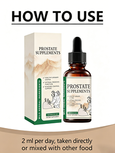 OEM Natural <strong>Prostate</strong> Support Drops for Men Healthy Urinary Flow Bladder Control Supplement 60ml Herbal Liquid Dietary Supplement - Product Image 6