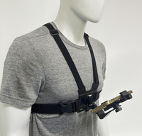 Ensemble de support de fixation pour téléphone portable, sangle de poitrine, câble, bandeau, adapté pour POV/VLOG, adapté pour iPhone Go/Pro, support de téléphone