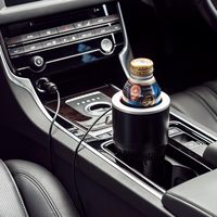 Portavasos para Auto PT-301, Enfriador y Calentador de Bebidas, 12V CC, Portavasos Eléctrico con Función de Enfriamiento y Calentamiento para Dispositivos Electrónicos de Vehículos