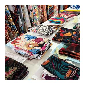 Tessuto di cotone viscosa Premium stampa Kain Rayon Baati Somalinao <span class=keywords><strong>Quero</strong></span> tech elastico così viscosa un semplice rotolo di Rayon Bahan viscosa - Product Image 3