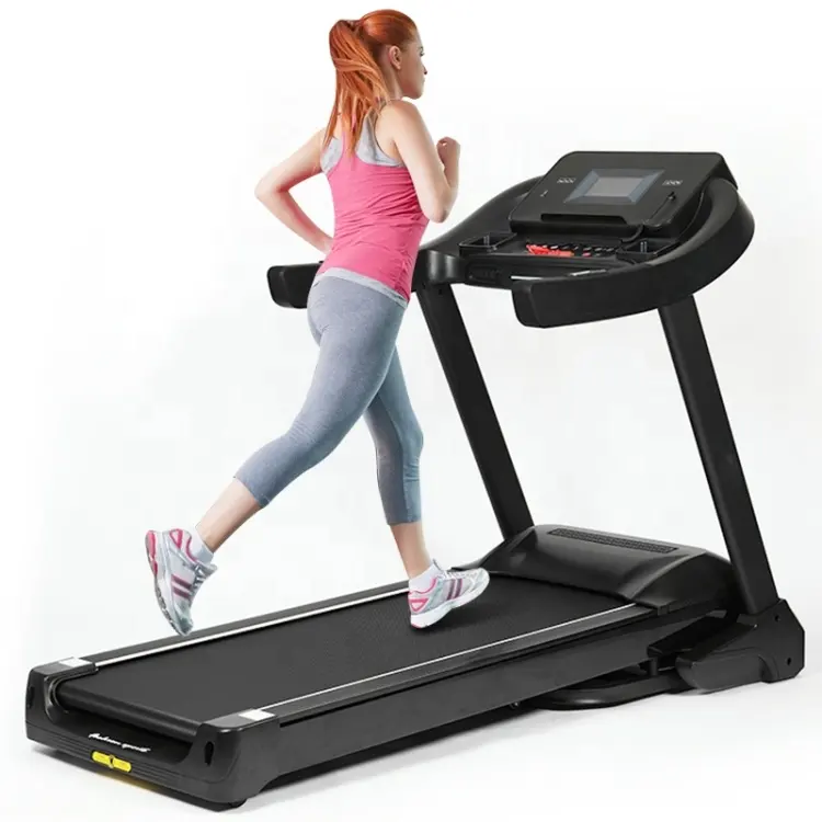 OEM disesuaikan cahaya lipat Komersial treadmill elektrik pintar gym lari mesin treadmill rumah alat latihan kardio