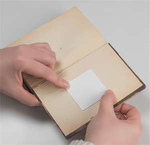 <span class=keywords><strong>ISO15693</strong></span> für NXP für ICODE SLIX Mini-RFID-Bibliotheks anhänger 50x50mm NFC-Schnitts telle 13,56 MHz Frequenz für effiziente Buch verwaltung - Product Image 2