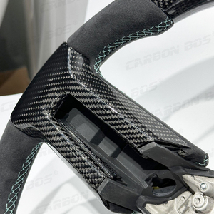 Ventes Directes Usine pour Volant de Voiture en Fibre de Carbone Personnalisable Style Course <span class=keywords><strong>Ford</strong></span> <span class=keywords><strong>Mustang</strong></span> GT 2011-2014 Modèles Sheber - Product Image 5