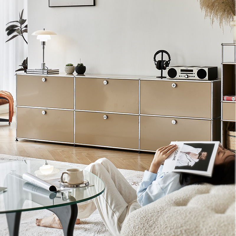 Usm haller furniture Large-capacity storage cabinet detachable usm