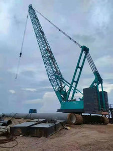 בנייה משומש מנוף kobelco <span class=keywords><strong>250</strong></span> טון בשימוש מנוף קובלקו זחילה מנוף למכירה - Product Image 3