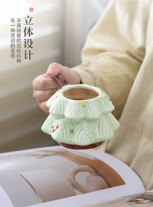 Caneca de Natal em Cerâmica Criativa Presente para Crianças Caneca Fofa para Presentes do Dia dos Namorados para Meninas - Product Image 6