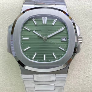 Reloj Mecánico de Lujo de Alta Calidad, Sumergible, 40 mm, 3K Factory, Movimiento ETA 324, Grosor de 8.2 mm, 5711, Verde, PP - Product Image 1