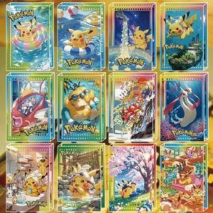 Vente en gros : Mini briques <span class=keywords><strong>de</strong></span> sable mouvant en acrylique cristallin Pokémon populaires, accessoires lenticulaires Game Boy, jeux <span class=keywords><strong>de</strong></span> cartes avec cadre artistique étendu - Product Image 2