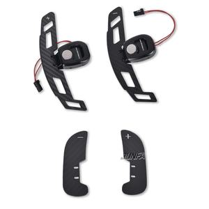 Palette de changement de vitesse magnétique en fibre de carbone pour volant <span class=keywords><strong>Mercedes</strong></span> Benz A45 S63 CLS63 W205 2015- <span class=keywords><strong>2020</strong></span> - Product Image 2