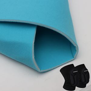 Tissu en mousse laminée double face en velours personnalisable en usine genouillères respirantes ceinture de protection pour filles à usage médical - Product Image 2