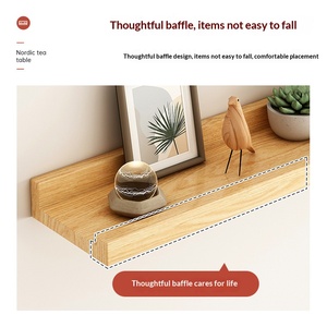 Kitchen Bathroom Rustic Wood Wall Mounted <strong>Shelf</strong> 30cm <strong>60cm</strong> 90cm Wooden Brown <strong>Floating</strong> Wall <strong>Shelves</strong> for Home Decor - Product Image 4
