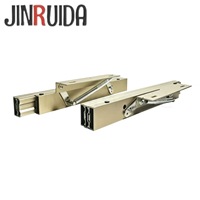 Rail coulissant de bureau escamotable en alliage d'aluminium JINRUIDA, avec système de ressort amortisseur pour extension de table rétractable