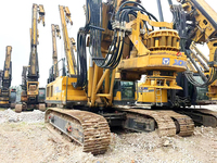 Machine de fondation par pieutage XCMG officielle XR360, profondeur de 102 m, foreuse hydraulique d'occasion pour la vente