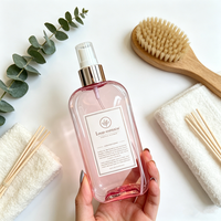Wholesale Pink 120ml 250ml 300ml Pink Plastic Spray Bottles Rose Gold Mist Spray Empty Perfume Toner Bottles