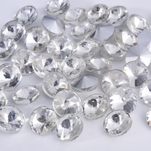 Free Samples Factory Wholesale Glass Gems Rivoli <b>Point</b> Back Rhinestones in Bulk Used Clothing - Product Image 3