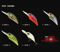 Vente en gros Leurre crankbait minnow 85mm 15g, leurre de pêche artificiel dur, action de nage réaliste, pour eau douce et achigan