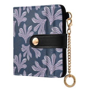 Hawaii Naupaka Flower Small <b>Rfid</b> Blocking Ladies Keychain <b>Wallet</b> Leather Zipper Card Case Credit Card Holder <b>Wallets</b> for Women - Product Image 1