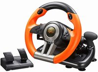 Volant de jeu RTS PXN V3 180 degrés universel USB pour course automobile avec pédales pour PS3 PS4 X-box One X S