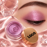 Palette de fards à paupières imperméable OEM en marque privée, minérale, multicolore, scintillante, métallique, satinée, haute pigmentation, maquillage en poudre, vente en gros