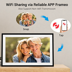 Gran oferta, pantalla inteligente en la nube, comparte fotos y vídeos de forma remota desde la pantalla táctil WIFI móvil, marco de fotos digital de 15,6 pulgadas - Product Image 3