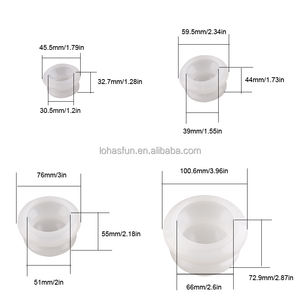 Penjualan Laris Set Terapi Bekam Vakum Silikon Anti-selulit Tiongkok 4 Buah Transparan Tinggi - Product Image 6