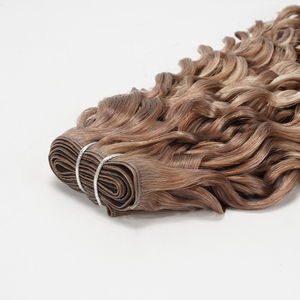 角质层对齐100% 原始头发双拉自然波蝴蝶纬纱高档欧洲注射胶带纬纱柔软 - Product Image 2