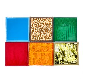 เสื่อประสาทสัมผัสสำหรับเด็กออทิสติกแบบสัมผัสนุ่มสำหรับฝึกประสาทสัมผัสผ้ามีรอยยับ - Product Image 1