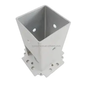 Professional factory custom stainless steel 316 fence post base plate