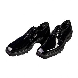 Nouvelles Chaussures Derby à Bout Carré pour Hommes, à Lacets, Semelle Épaisse, Rehaussantes, Décontractées et Habillées, en Cuir Brillant, Antidérapantes et Légères - Product Image 6