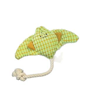 ของเล่นตุ๊กตาเสียงบีบ รุ่นขายดีข้ามประเทศ ซีรีส์มหาสมุทร <span class=keywords><strong>ปลา</strong></span>กระเบน ทนทานต่อการกัด ของเล่นสำหรับสัตว์เลี้ยงช่วยขัดฟัน - Product Image 2