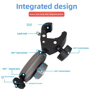 <span class=keywords><strong>GoPro</strong></span> hành động Máy ảnh đứng, xe máy gương chiếu hậu, cưỡi đứng cố định, hành động Phụ Kiện máy ảnh - Product Image 3