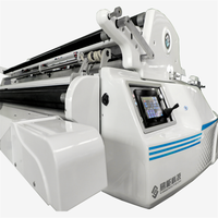 Machine d'épandage de cuir pour intérieur de voiture Support d'opération d'écran tactile d'étalement synchrone multicouche OEM