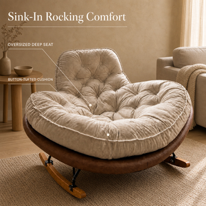 Sillón <span class=keywords><strong>de</strong></span> Barbería, Silla Mecedora para Adultos, Silla Mecedora para Bebés, Silla Mecedora Eléctrica para Fascitis Plantar - Product Image 1